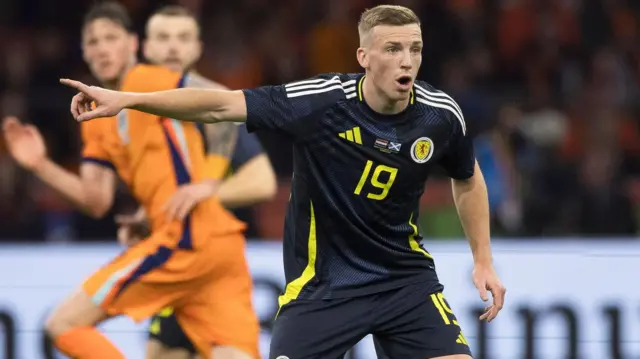 Scotland midfielder Lewis Ferguson