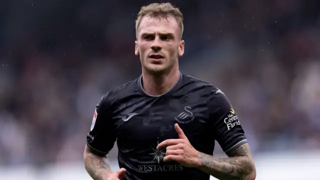 Josh Tymon in action last season 