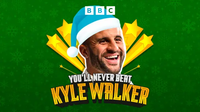 You'll Never Beat Kyle Walker Christmas special podcast image