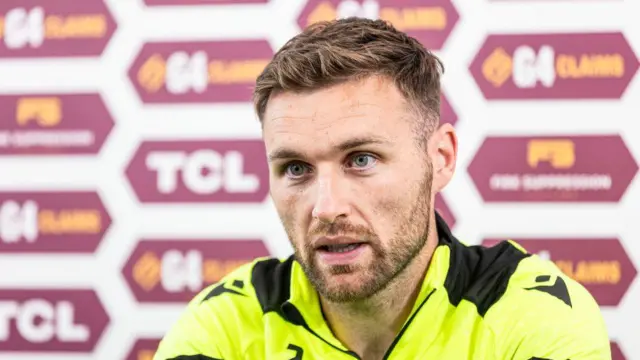 Stephen O'Donnell during a Motherwell press conference at Fir Park, on August 01, 2024, in Motherwell, Scotland. (Photo by Ross Brownlee / SNS Group)