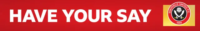 Sheffield United Have Your Say banner