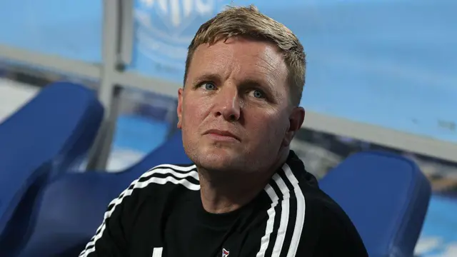 Newcastle United manager Eddie Howe