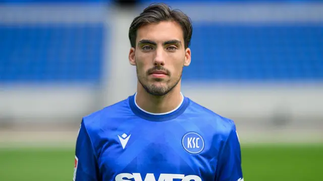 Roko Simic during his time with Karlsruher SC in 2025-26