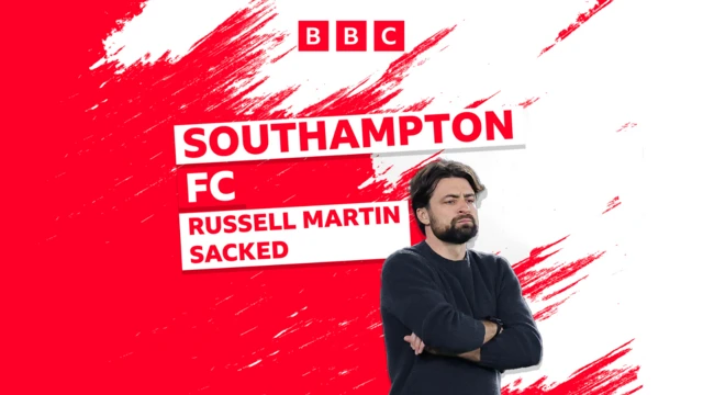 BBC Radio Solent Russell Martin graphic