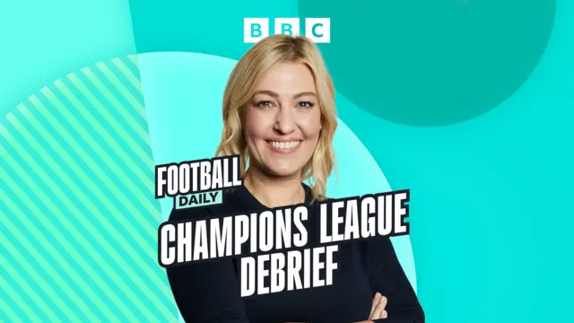 Champions League Debrief with Kelly Cates promo image
