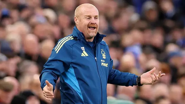 Sean Dyche managing Nottingham Forest