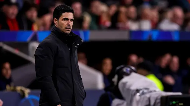 Arsenal head coach Mikel Arteta