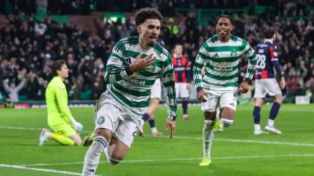 Sebastian Tounekti scored the winning goal for Celtic