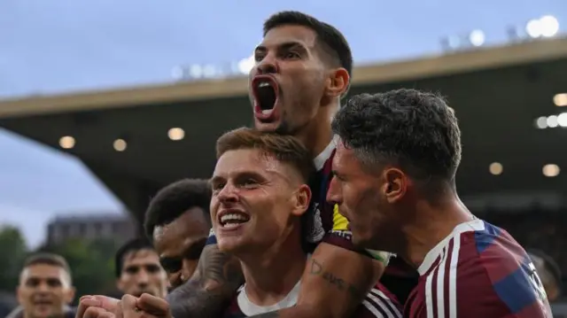 Newcastle celebrate