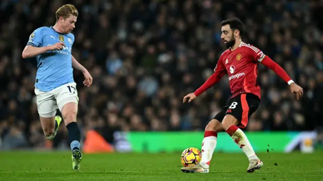 Bruno Fernandes and Kevin de Bruyne