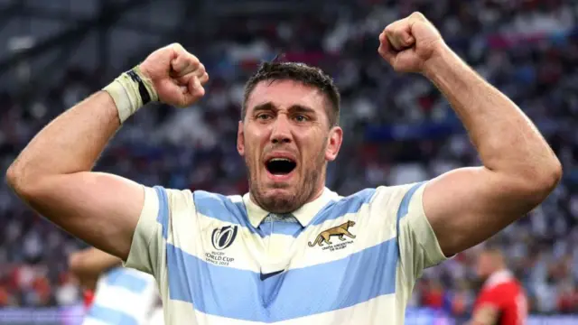 Argentina second rower Matias Alemanno