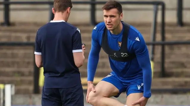 St Johnstone's Bozo Mikulic