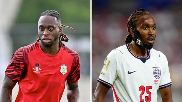 Aaron Wan-Bissaka and Djed Spence