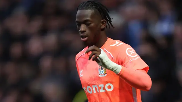 Romain Esse in action for Coventry City