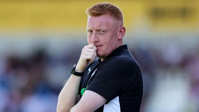 Southampton boss Will Still looks on during Southampton's game v Eastleigh in pre season