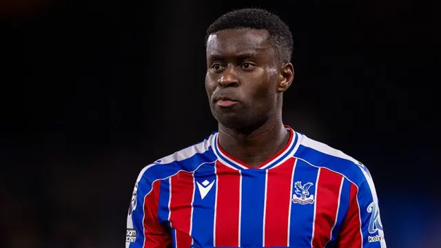 Marc Guehi looks on thoughtfully for Crystal Palace