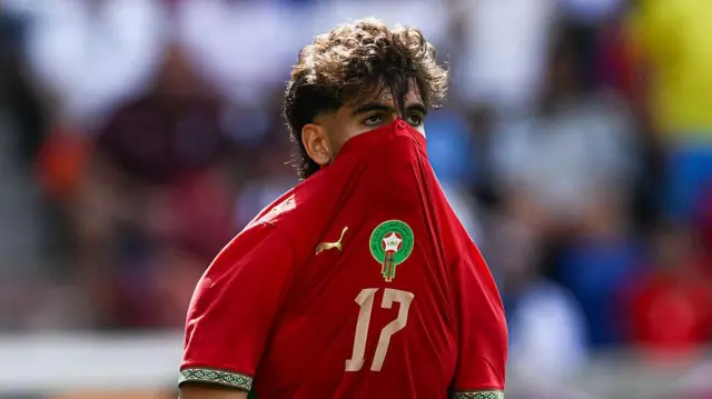 Dangerous winger Abde Ezzalzouli was injured in Sunday's friendly against Norway