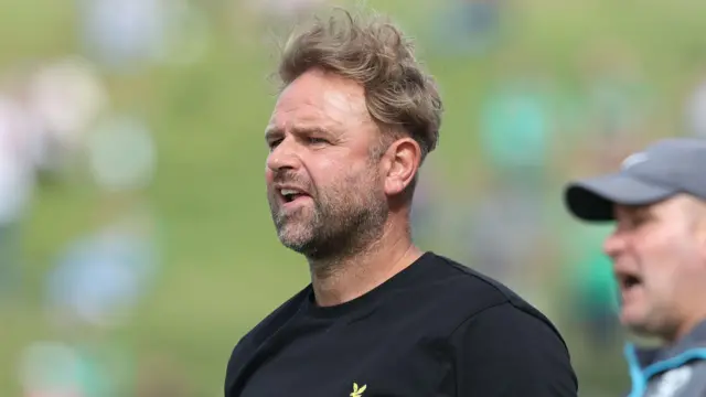 Bangor manager Lee Feeney