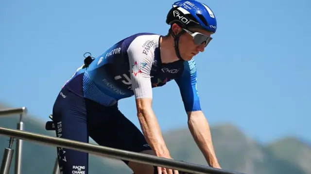 Stevie Williams during the Tour de France