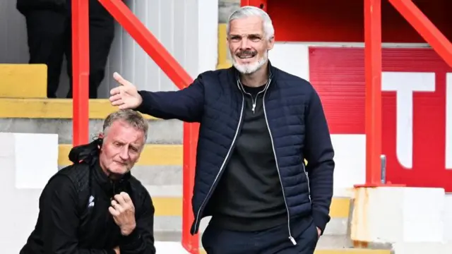 Dundee United manager Jim Goodwin