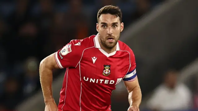 Wrexham midfielder Matty James