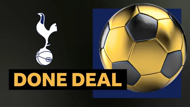 Tottenham done deal graphic