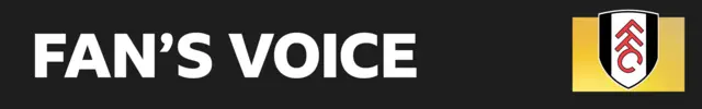 Fulham fan's voice banner