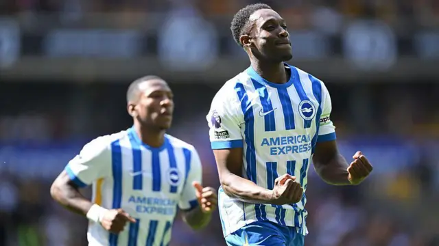 Welbeck in action for Brighton.