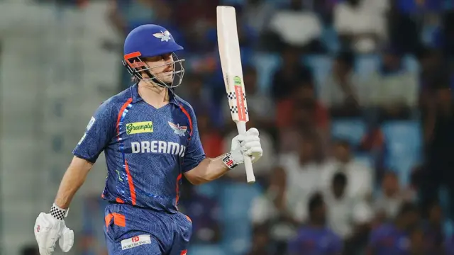 Lucknow Super Giants' Mitchell Marsh