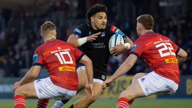 Sione Tuipulotu against Munster