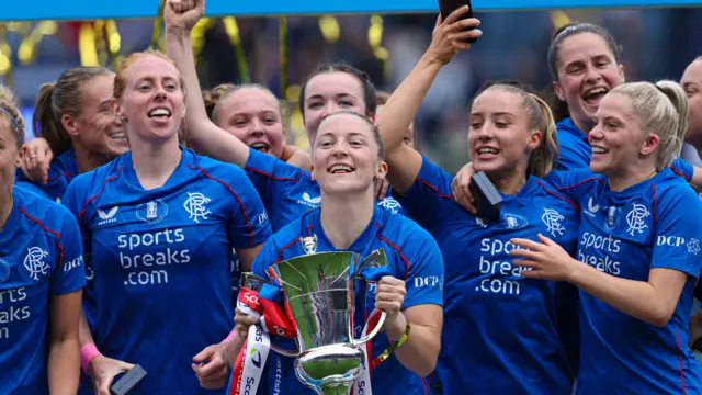 Cornet was part of the side that lifted the Women's Scottish Cup last month