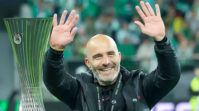 Head coach Enzo Maresca