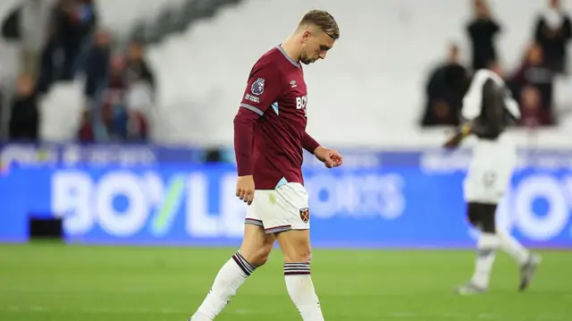 Jarrod Bowen deject