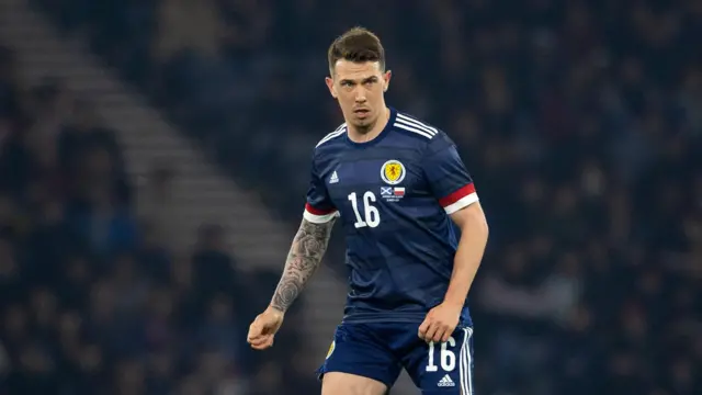 Ryan Jack in action for Scotland