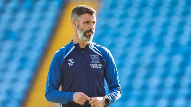Kilmarnock manager Stuart Kettlewell