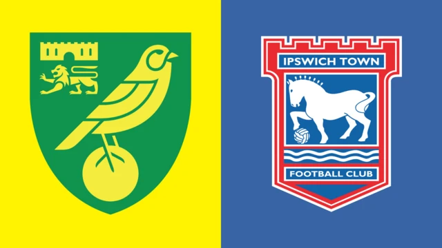 Norwich v Ipswich graphic