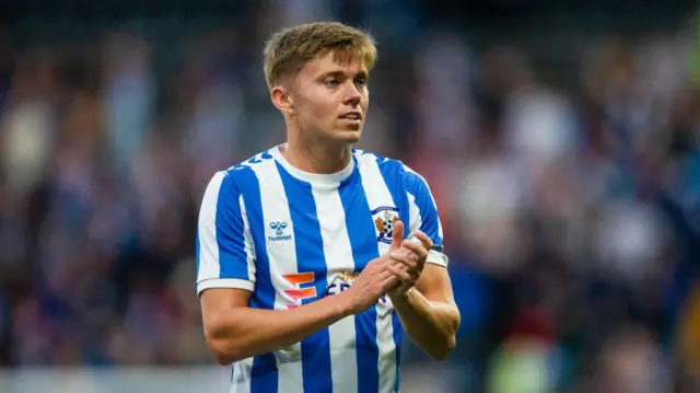Kilmarnock's Fraser Murray in action at Rugby Park.