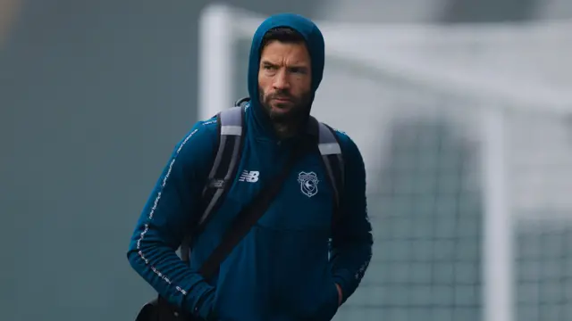 Brian Barry-Murphy arriving at Plymouth 