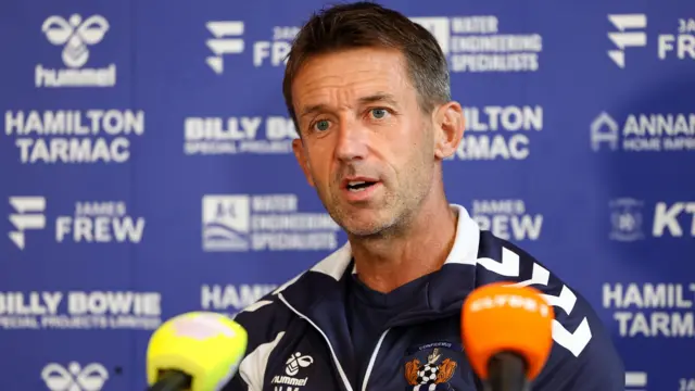 Kilmarnock manager Neil McCann