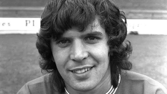 Peter Cormack pictured during his time at Nottingham Forest.