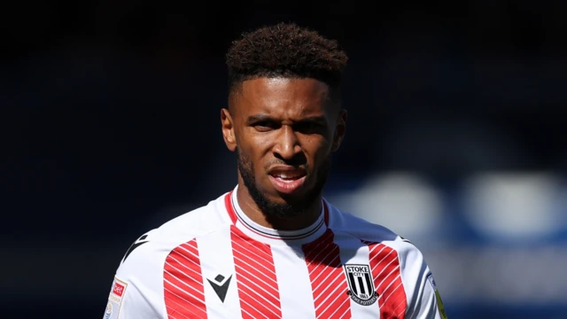 Stoke City striker Tyrese Campbell