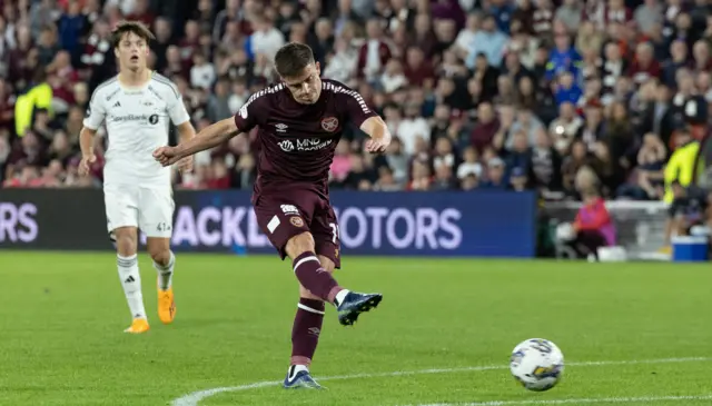 Hearts battled past Rosenborg last season before falling to PAOK in the Conference League play-off