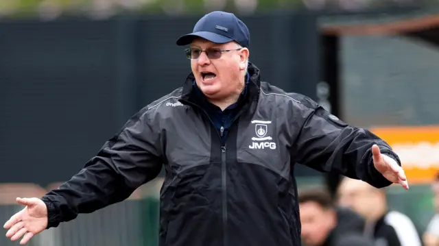 Falkirk manager John McGlynn