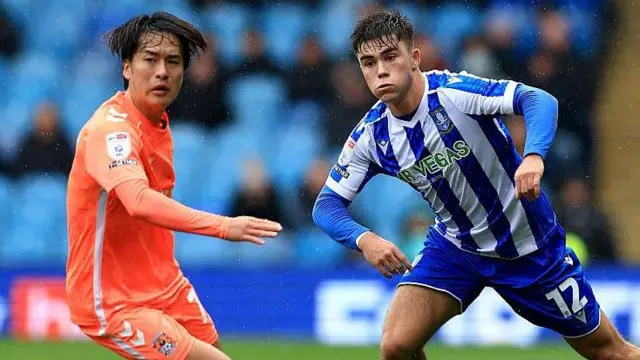 Harry Amass in action for Sheffield Wednesday