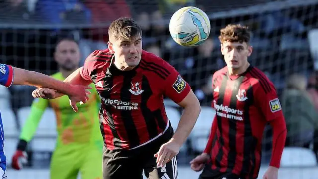 Jimmy Callacher in action for Crusaders