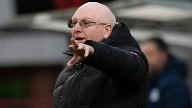 Falkirk manager John McGlynn