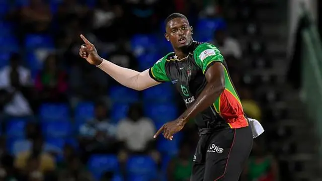 Jason Holder for the St Kitts and Nevis Patriots