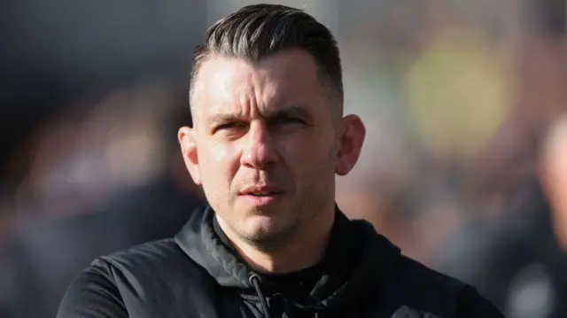 Luton boss Matt Bloomfield 