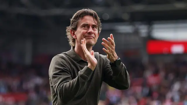 Thomas Frank managing Brentford