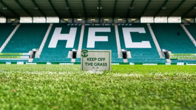 A general view of Easter Road